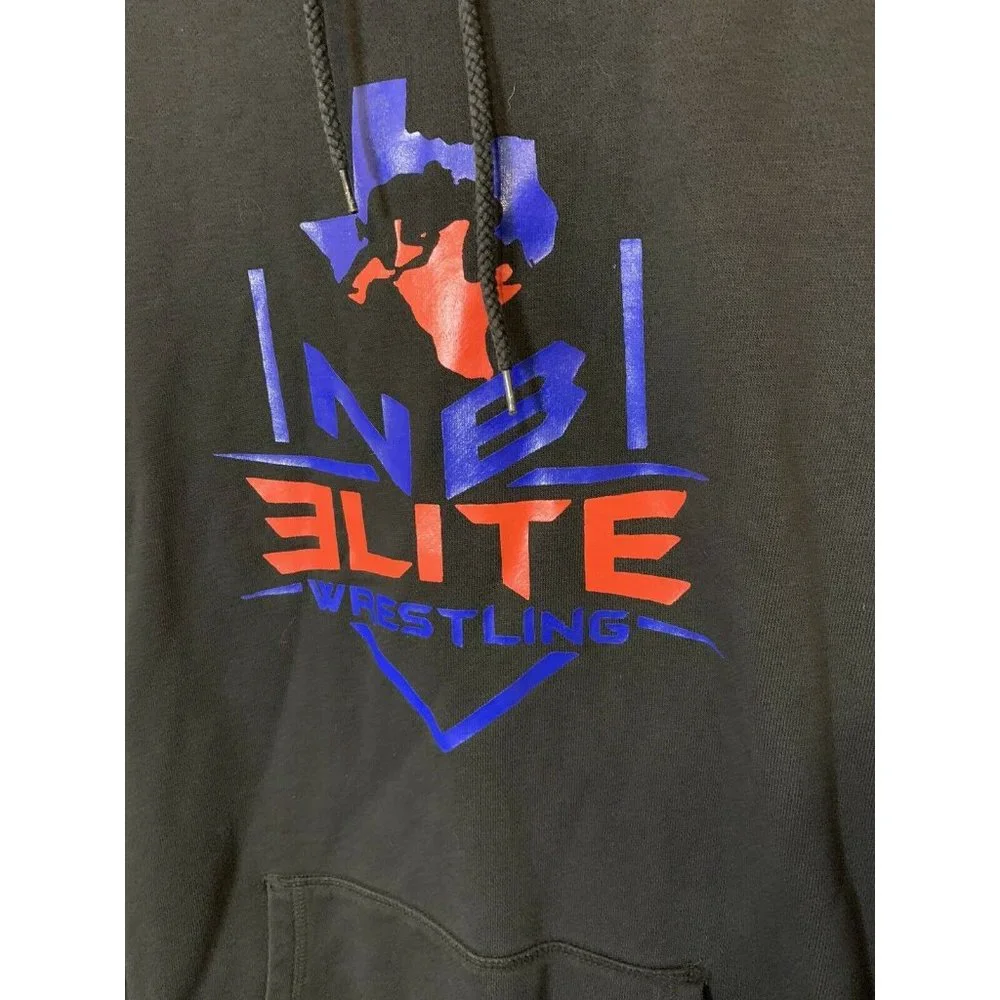 Sport‎ Tek Lansing High wrestling long sleeve zippered pullover Sz small black